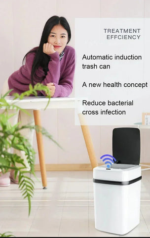 Smart Touch Trash Bin