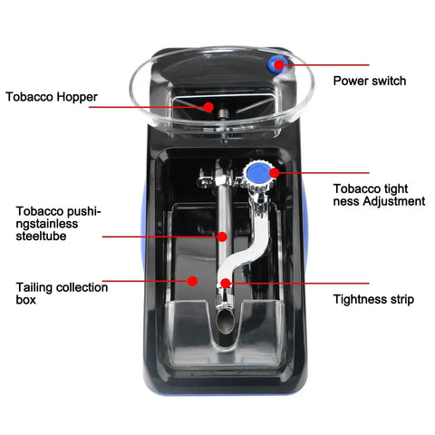 Electric Cigarette Roller