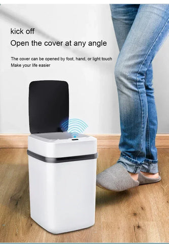 Smart Touch Trash Bin