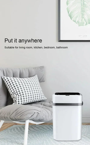 Smart Touch Trash Bin