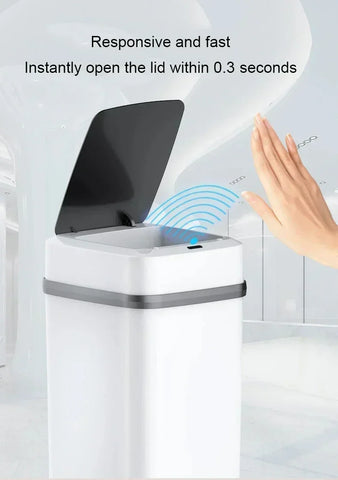 Smart Touch Trash Bin