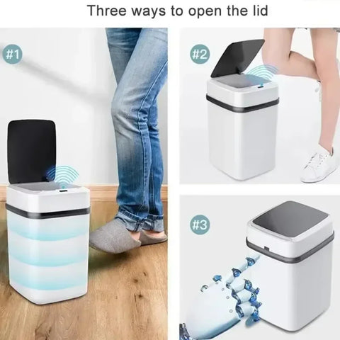 Smart Touch Trash Bin