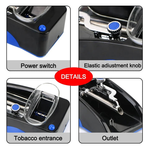 Electric Cigarette Roller